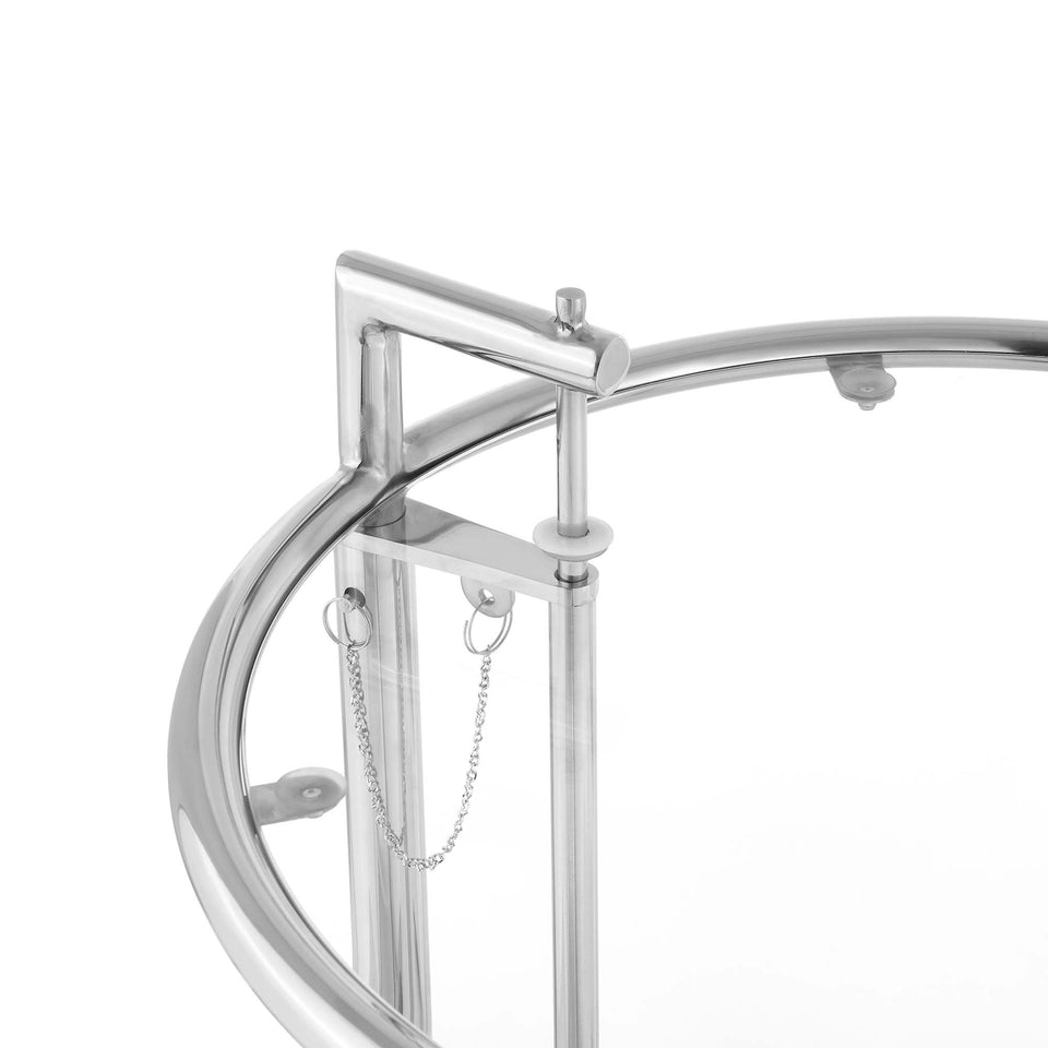 Eileen Gray Metal Side Table by Modway