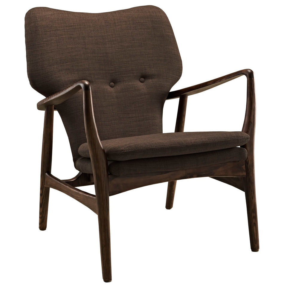 Heed Upholstered Fabric Lounge Chair by Modway