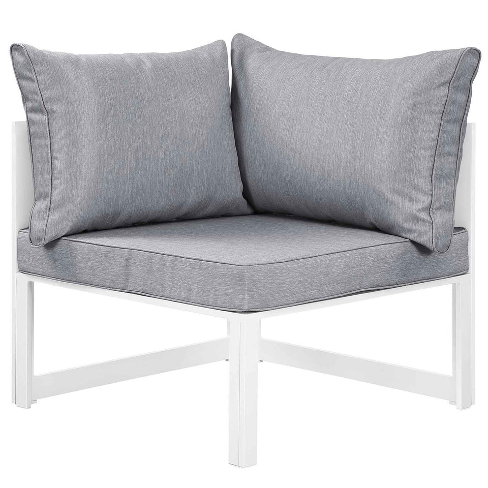 Fortuna Corner Outdoor Patio Armchair by Modway