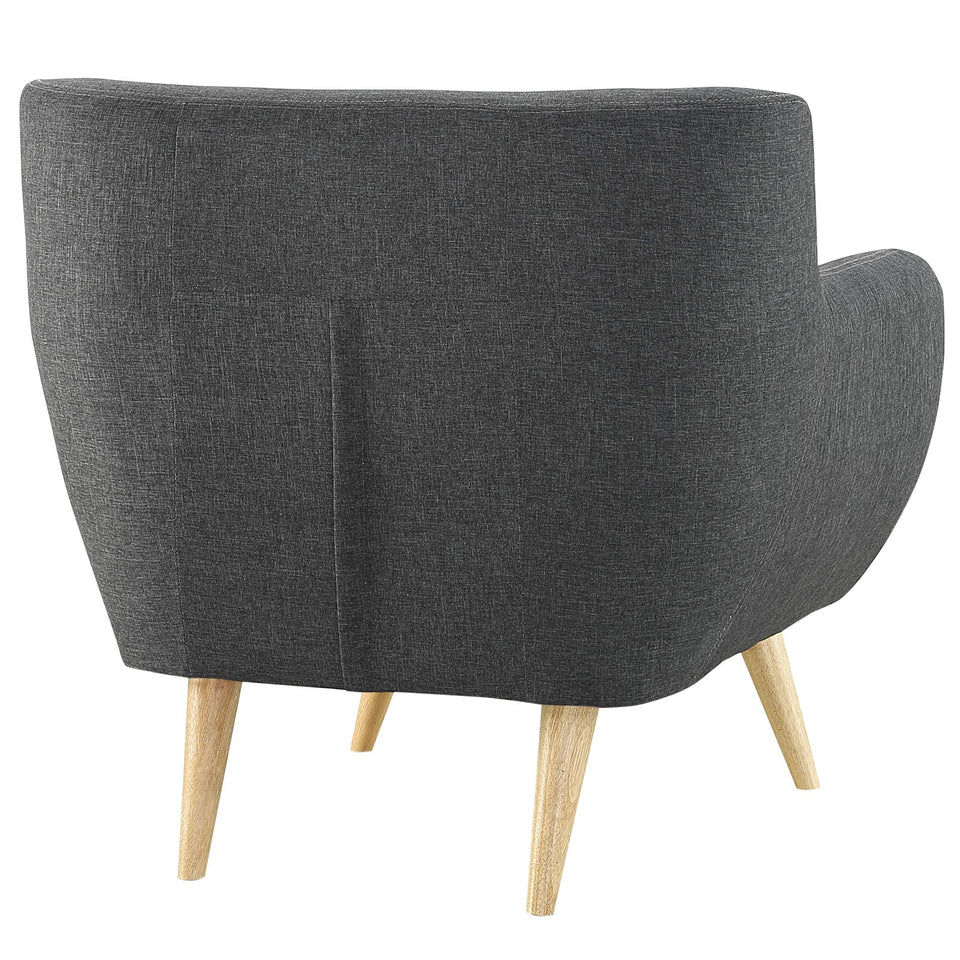 Remark Upholstered Fabric Armchair by Modway