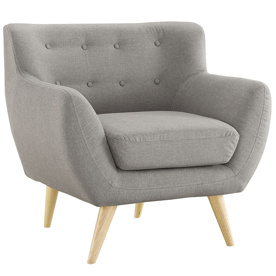 Remark Upholstered Fabric Armchair by Modway