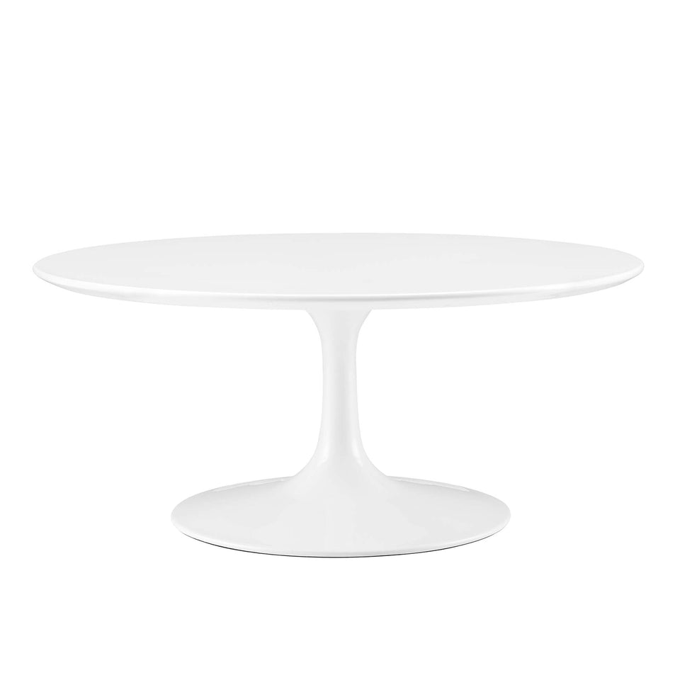 Lippa Round Wood Coffee Table by Modway