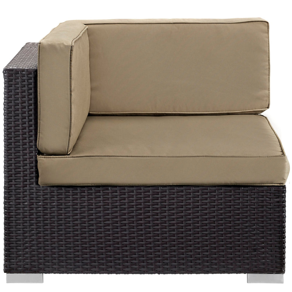 Gather Outdoor Patio Corner Sectional Set of 2 by Modway