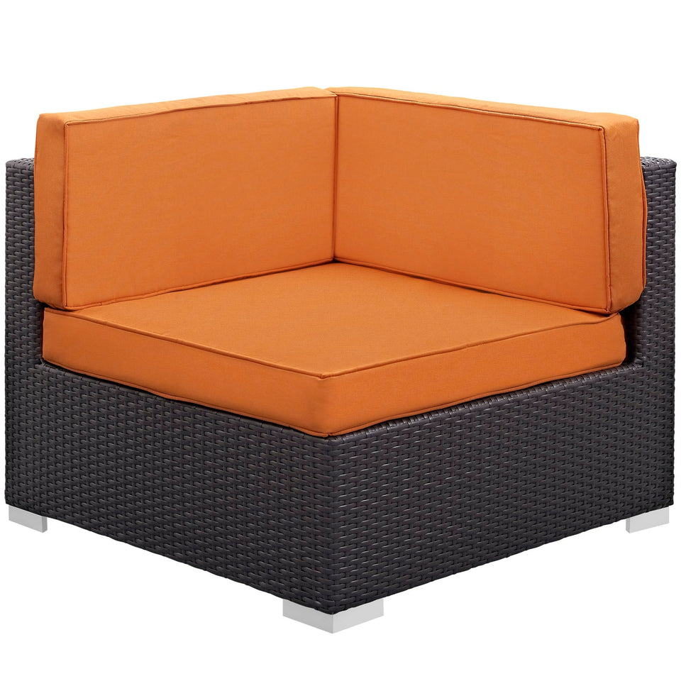 Gather Outdoor Patio Corner Sectional Set of 2 by Modway