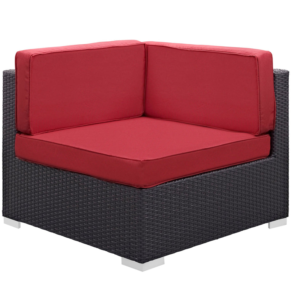 Gather Outdoor Patio Corner Sectional Set of 2 by Modway