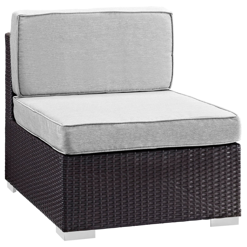 Gather Armless Outdoor Patio Sectional by Modway