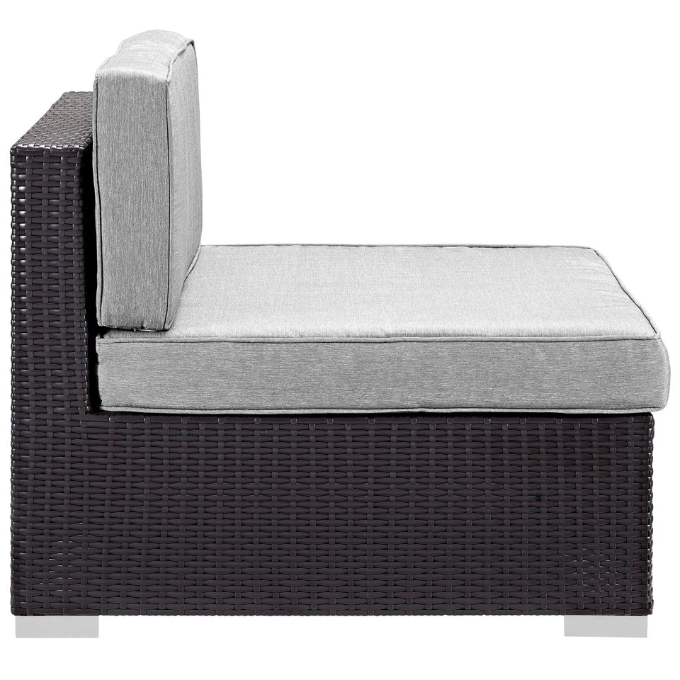 Gather Armless Outdoor Patio Sectional by Modway
