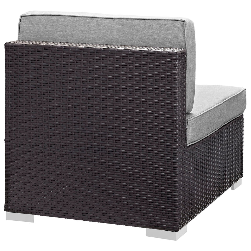 Gather Armless Outdoor Patio Sectional by Modway