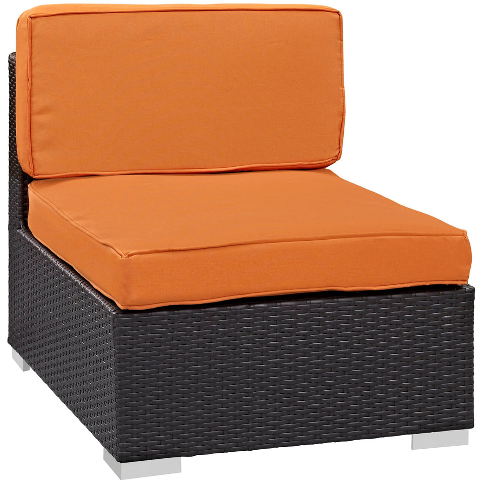 Gather Armless Outdoor Patio Sectional by Modway