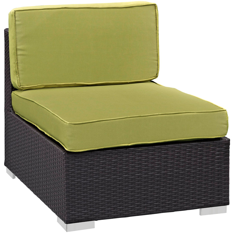 Gather Armless Outdoor Patio Sectional by Modway