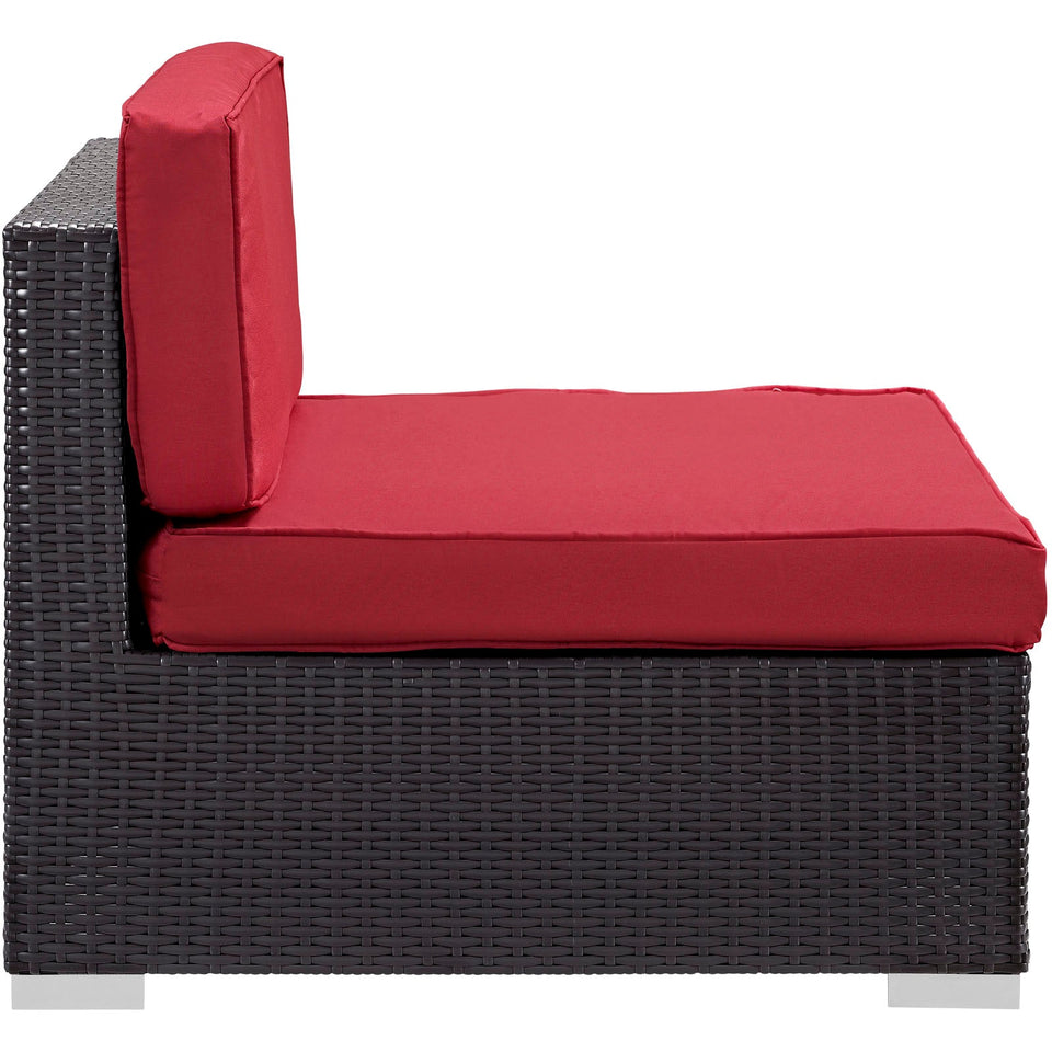 Gather Armless Outdoor Patio Sectional by Modway