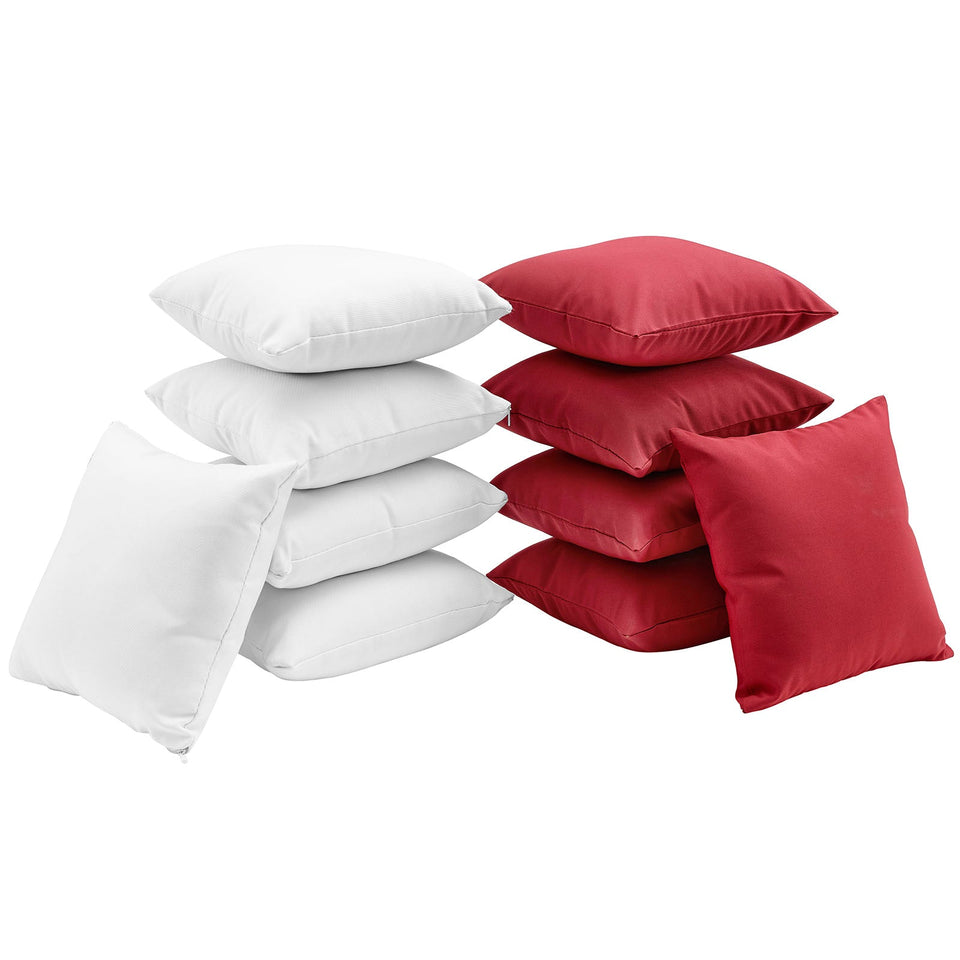 Gather 10 Piece Outdoor Patio Pillow Set by Modway
