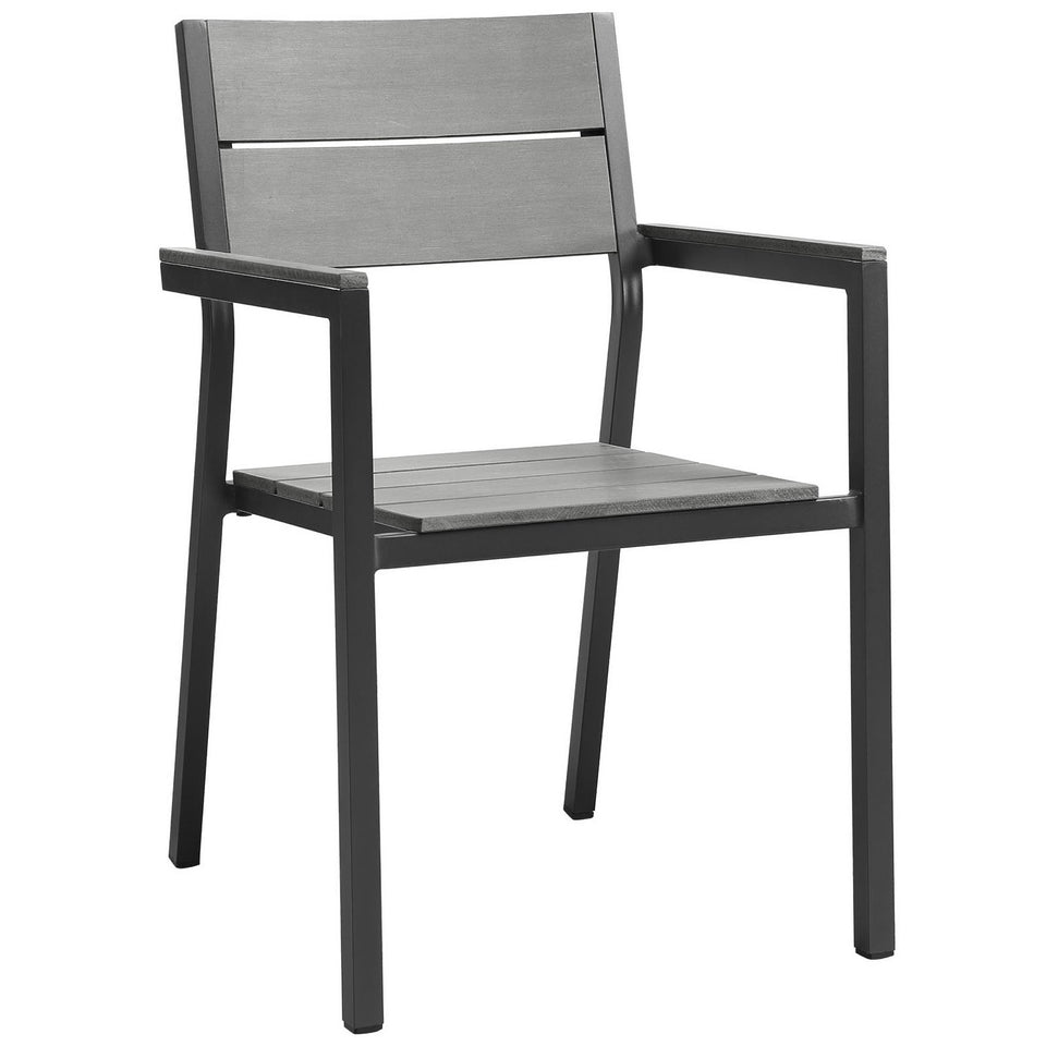 Maine 5 Piece Outdoor Patio Dining Set by Modway