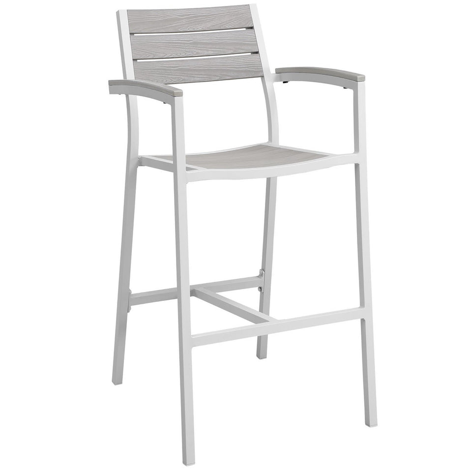 Maine 5 Piece Outdoor Patio Bar Set by Modway
