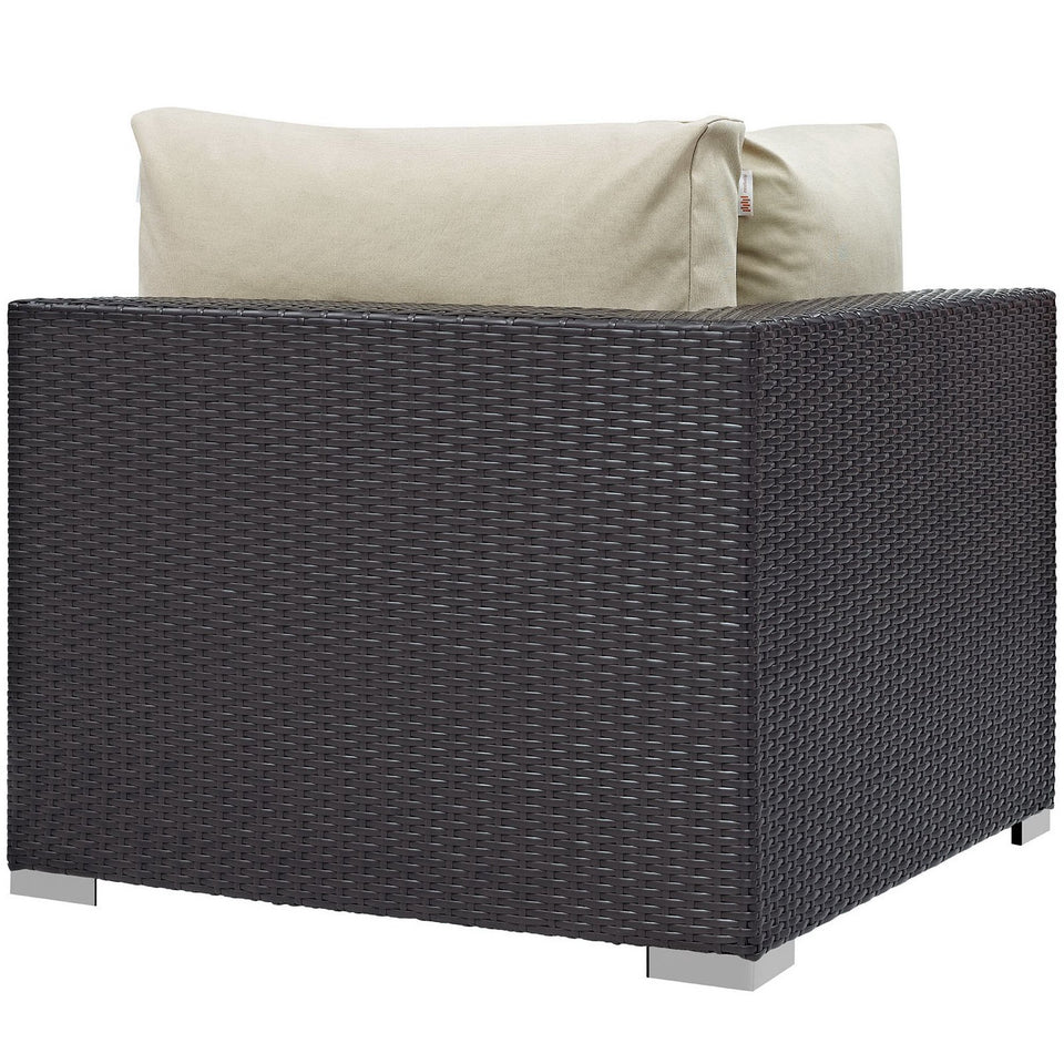 Convene 5 Piece Outdoor Patio Sectional Set by Modway
