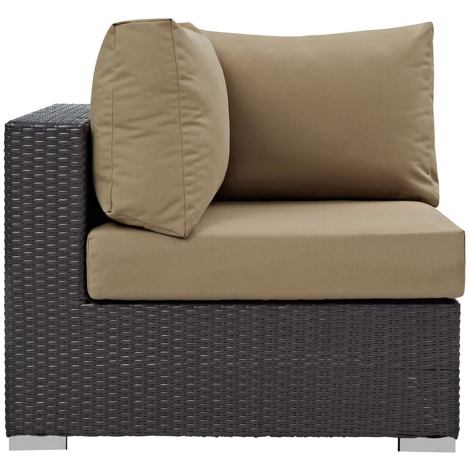 Convene 10 Piece Outdoor Patio Sectional Set by Modway