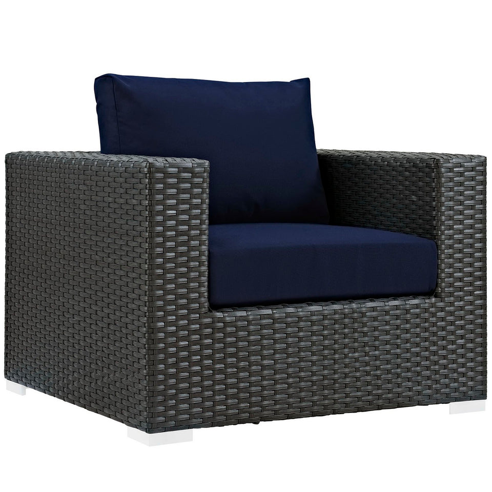 Sojourn Outdoor Patio SunbrellaÂ® Armchair by Modway