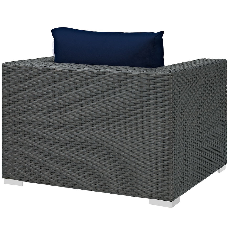 Sojourn Outdoor Patio SunbrellaÂ® Armchair by Modway