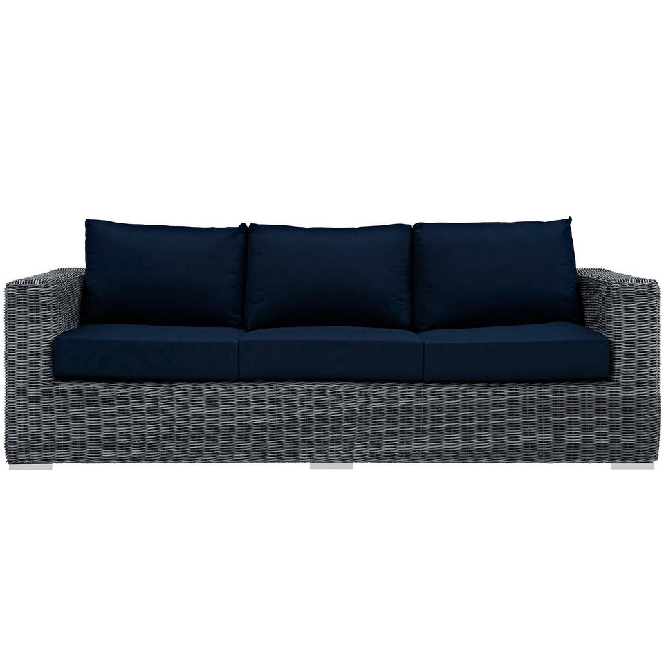 Summon Outdoor Patio SunbrellaÂ® Sofa by Modway