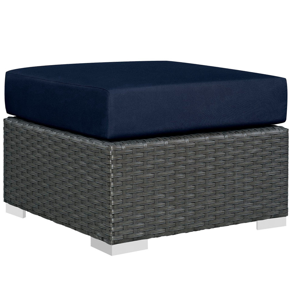 Sojourn 3 Piece Outdoor Patio SunbrellaÂ® Sectional Set by Modway