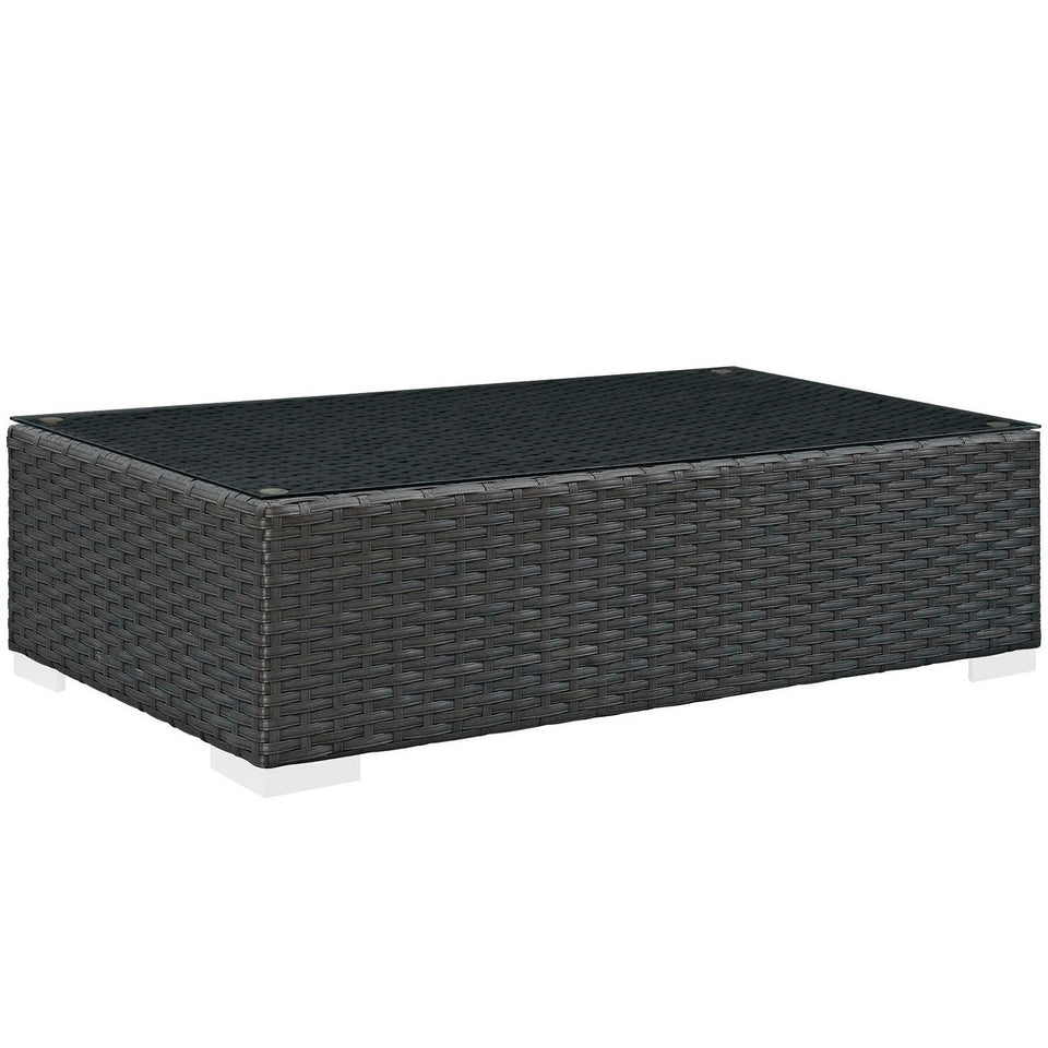 Sojourn 3 Piece Outdoor Patio SunbrellaÂ® Sectional Set by Modway