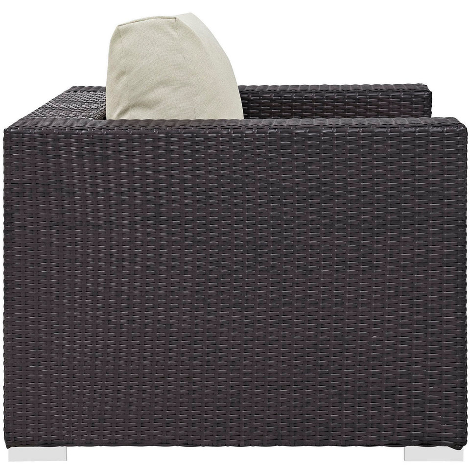 Gather 7 Piece Outdoor Patio Sectional Set by Modway