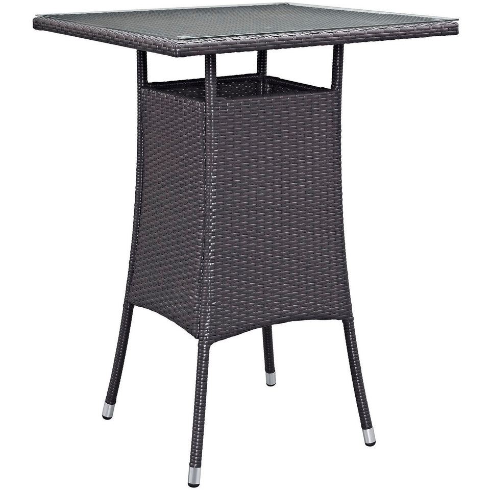 Convene Small Outdoor Bar Table by Modway