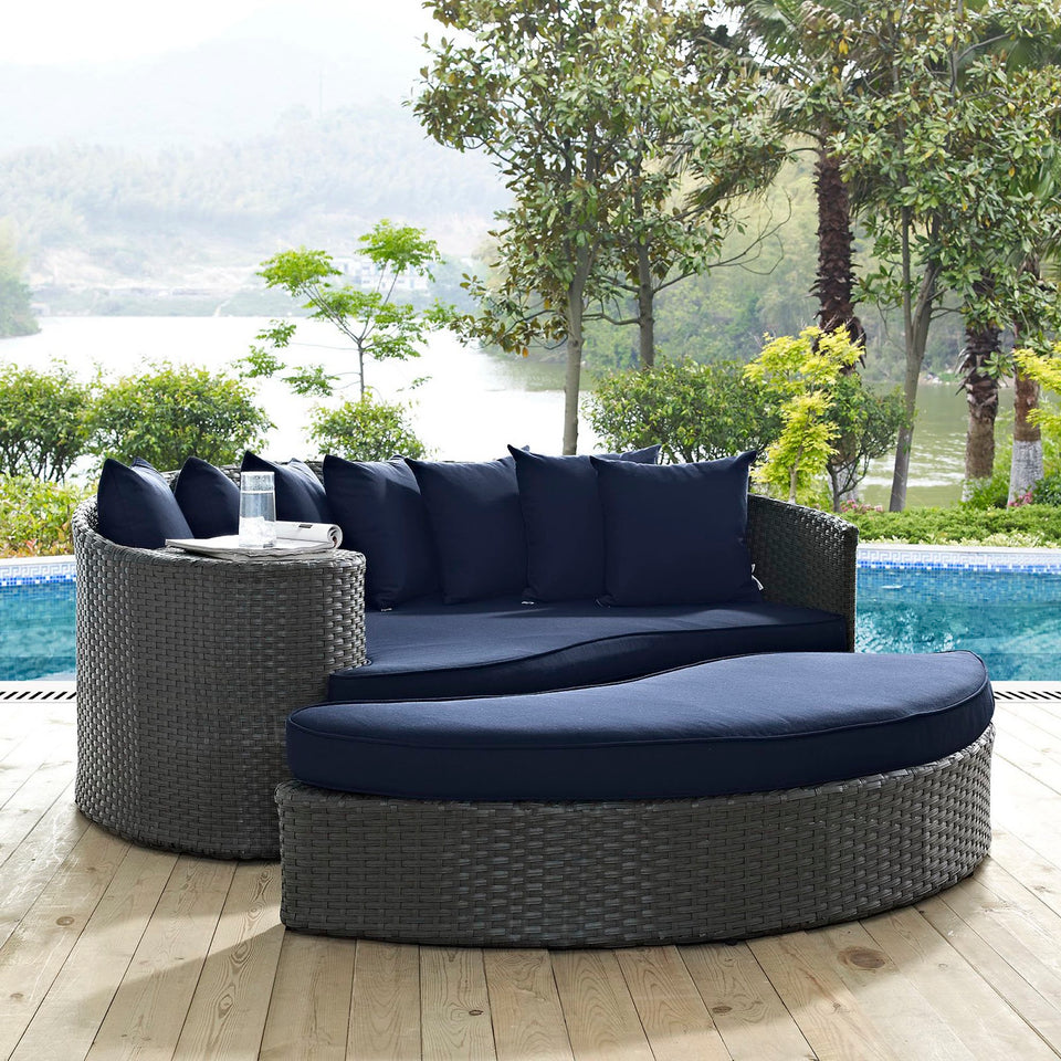 Sojourn Outdoor Patio SunbrellaÂ® Daybed by Modway