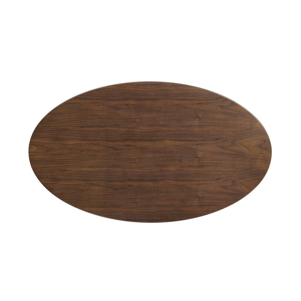 Lippa 48" Oval Wood Dining Table by Modway