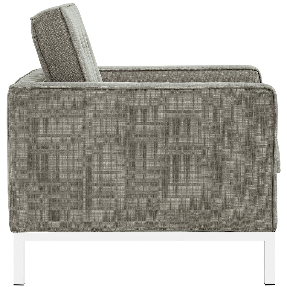 Loft Upholstered Fabric Armchair by Modway