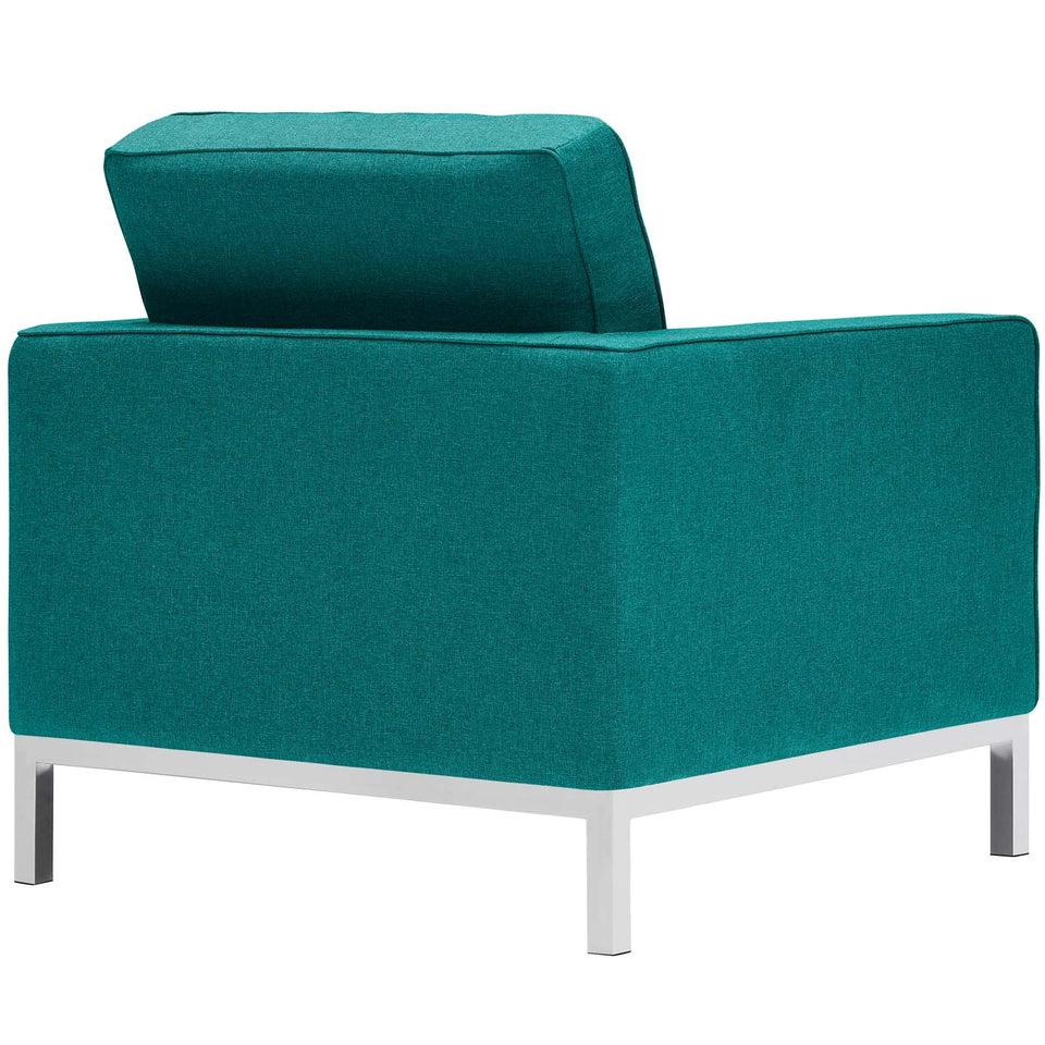 Loft Upholstered Fabric Armchair by Modway