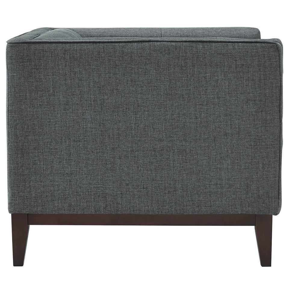 Serve Upholstered Fabric Armchair by Modway