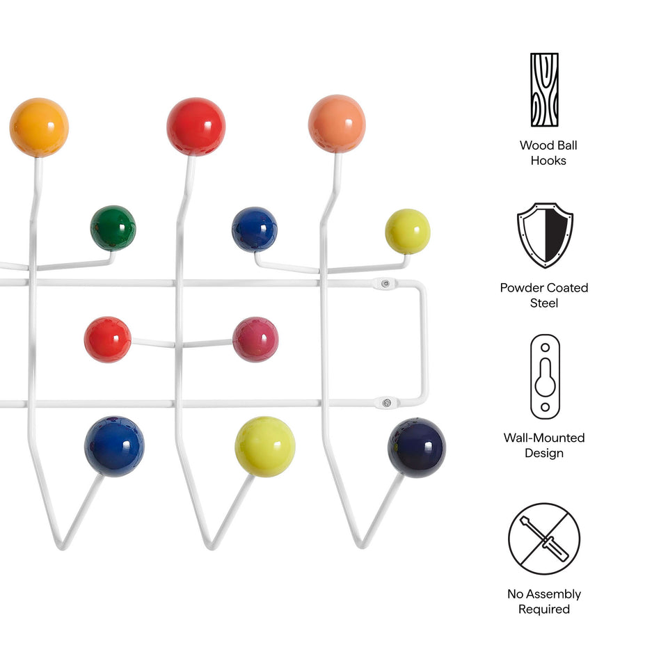 Gumball Coat Rack by Modway