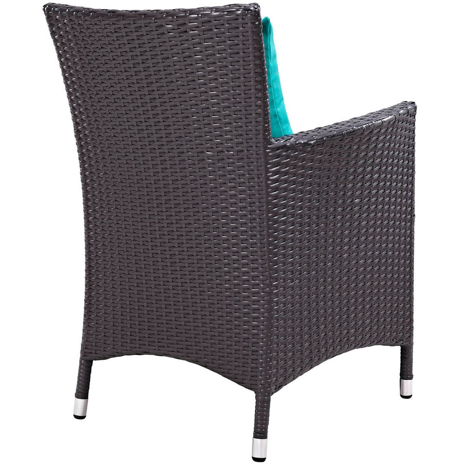 Convene 4 Piece Outdoor Dining Set by Modway