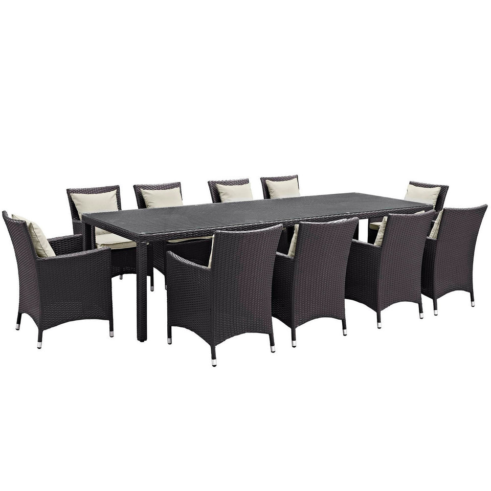 Convene 11 Piece Outdoor Dining Set by Modway