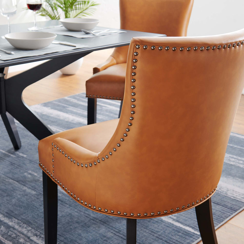 Marquis Vegan Leather Dining Chair by Modway