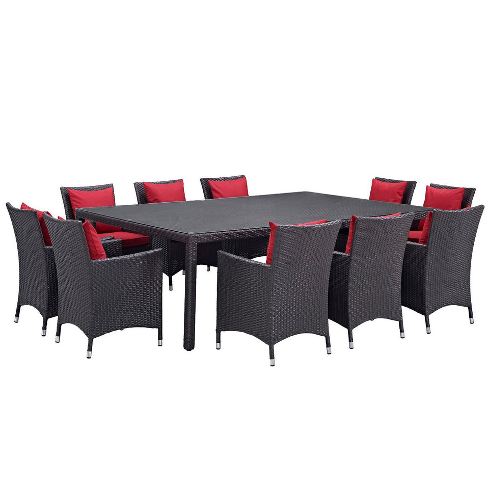 Convene 11 Piece Outdoor Dining Set by Modway