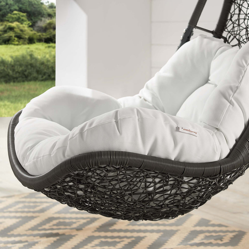 Abate Wicker Rattan Outdoor Patio Swing Chair by Modway