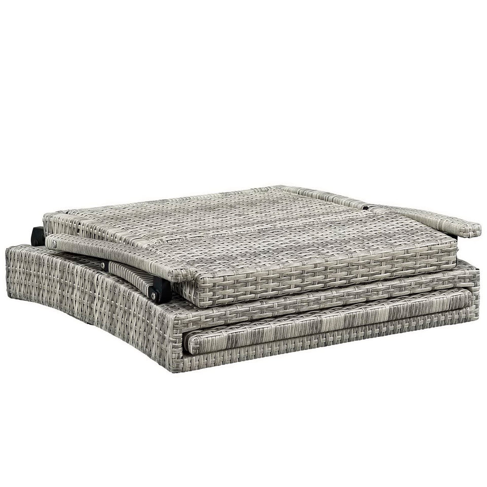 Envisage Chaise Outdoor Patio Wicker Rattan Lounge Chair by Modway