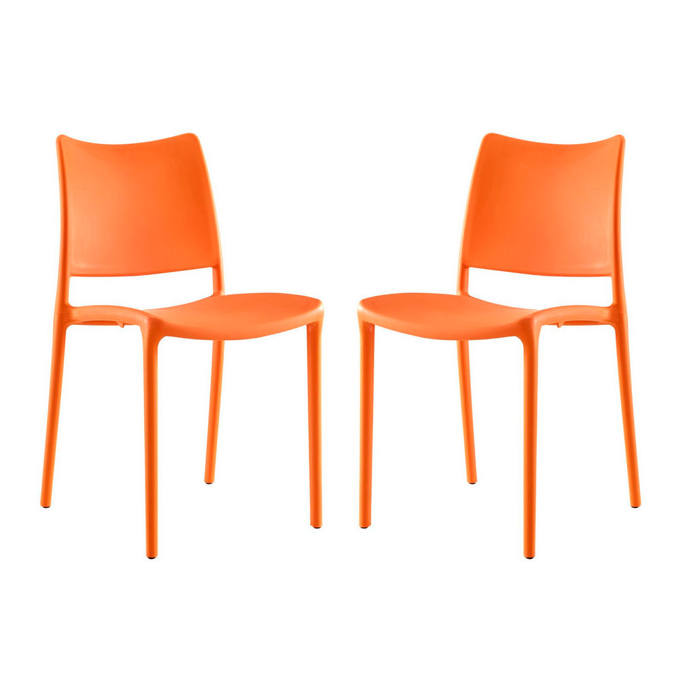 Hipster Dining Side Chair Set of 2 by Modway