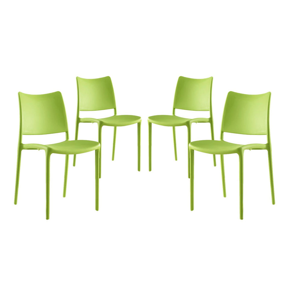 Hipster Dining Side Chair Set of 4 by Modway