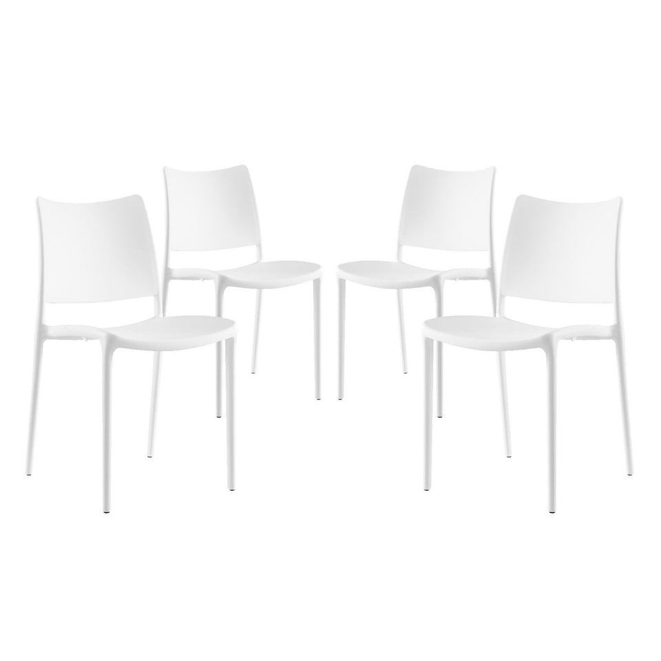 Hipster Dining Side Chair Set of 4 by Modway
