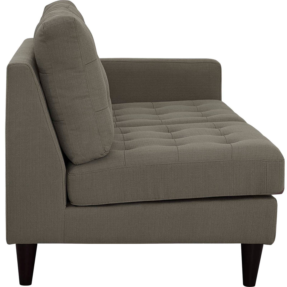 Empress Right-Facing Upholstered Fabric Loveseat by Modway