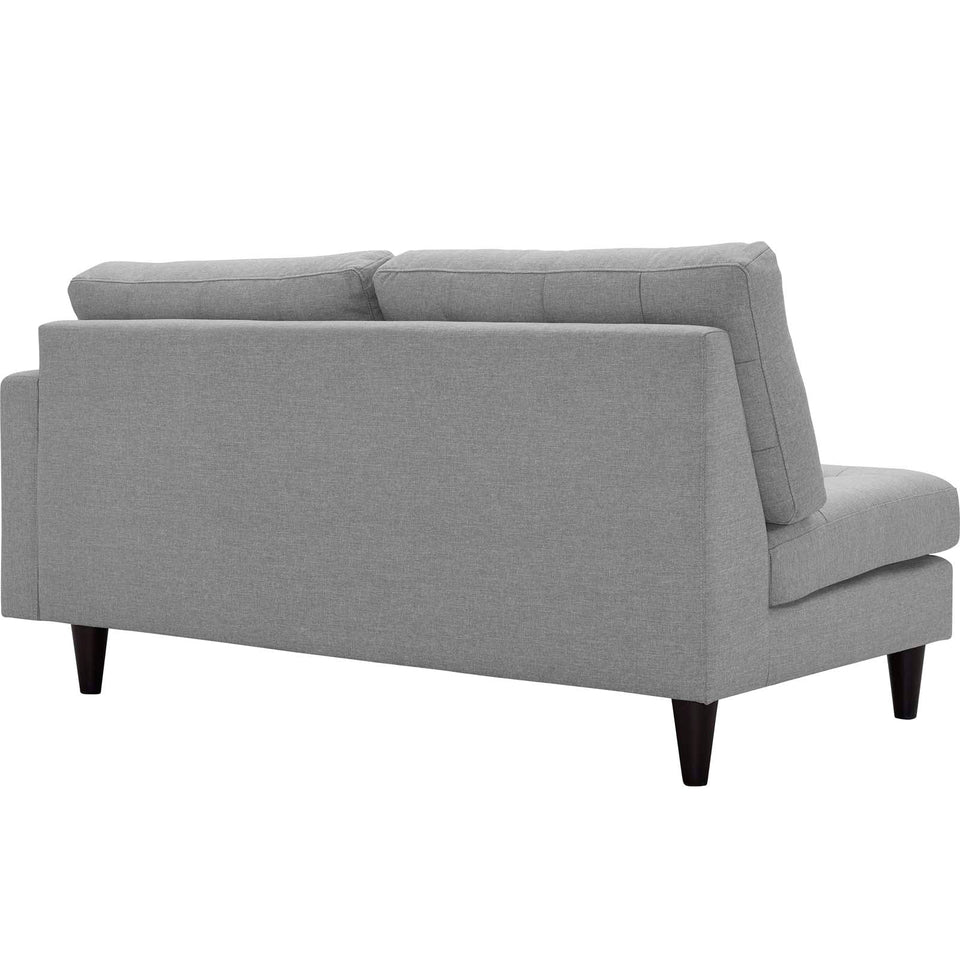 Empress Right-Facing Upholstered Fabric Loveseat by Modway