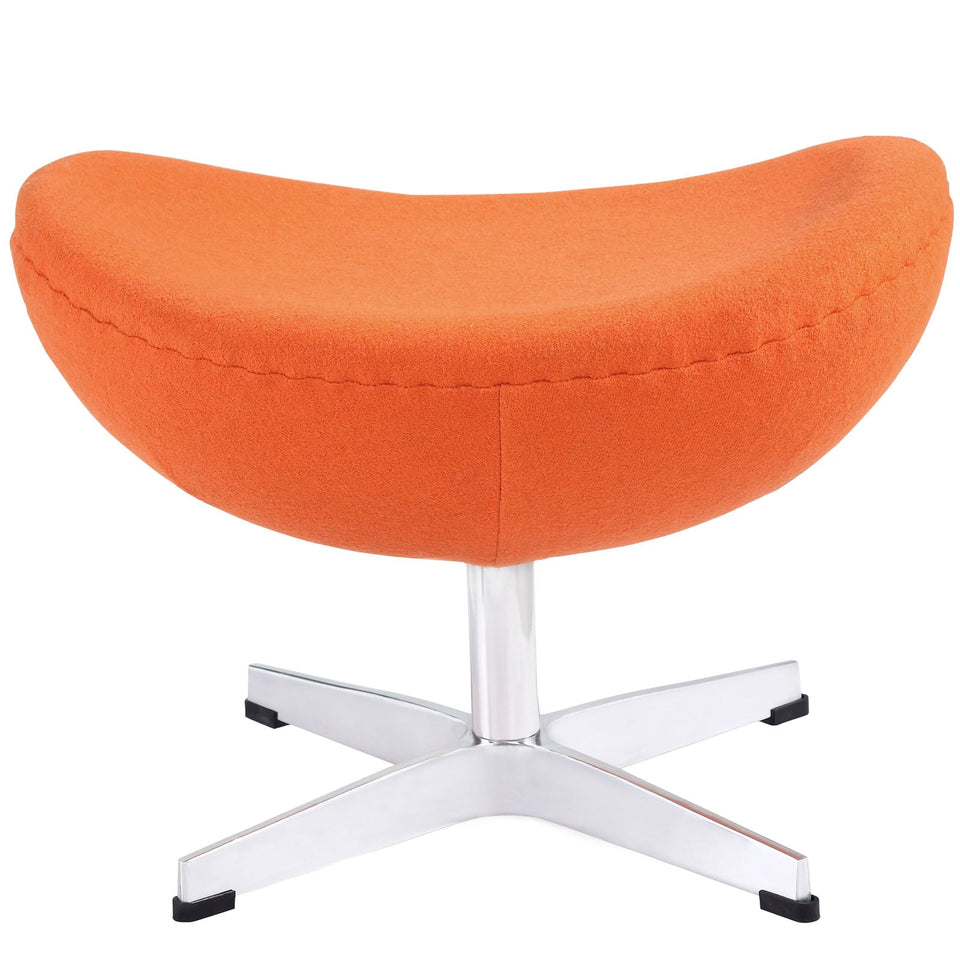 Glove Wool Ottoman by Modway