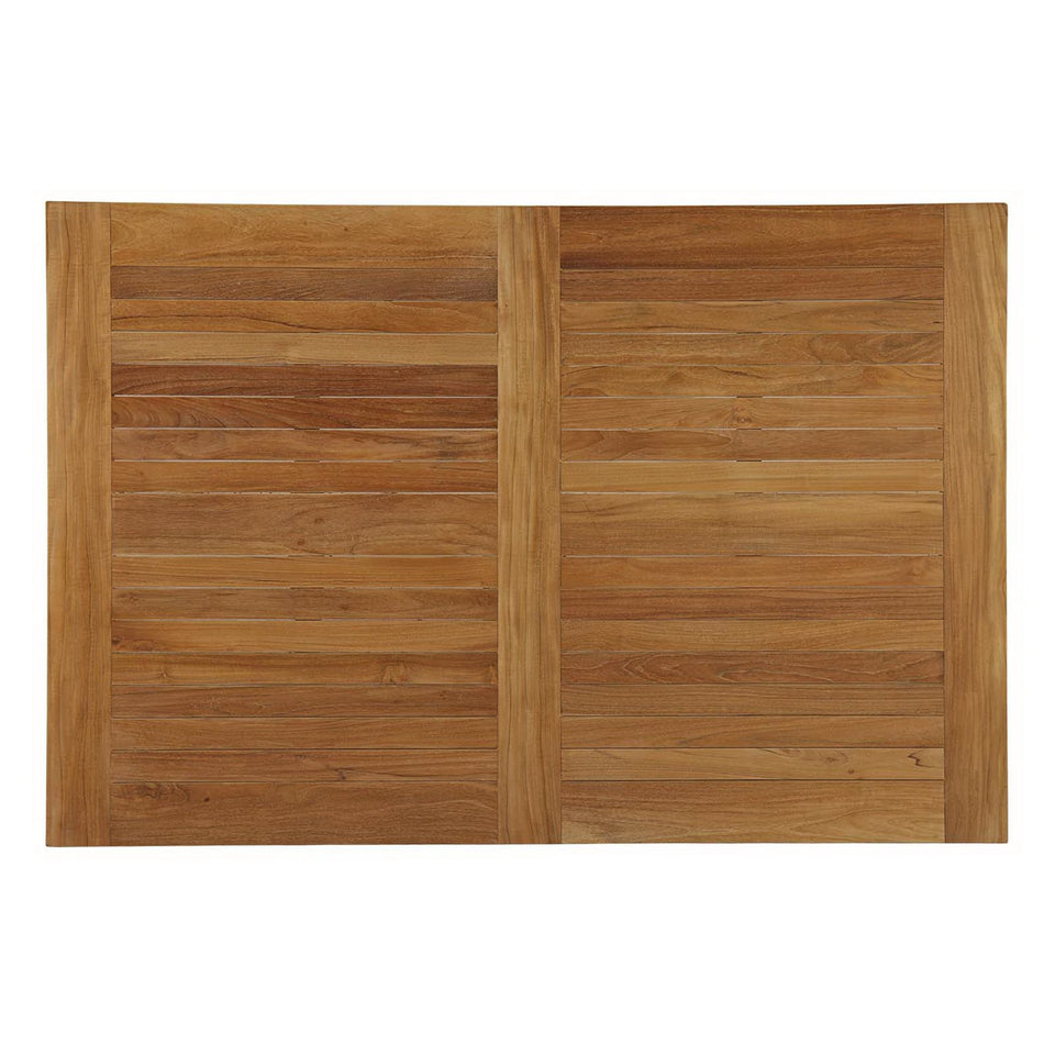 Marina 60" Outdoor Patio Teak Dining Table by Modway