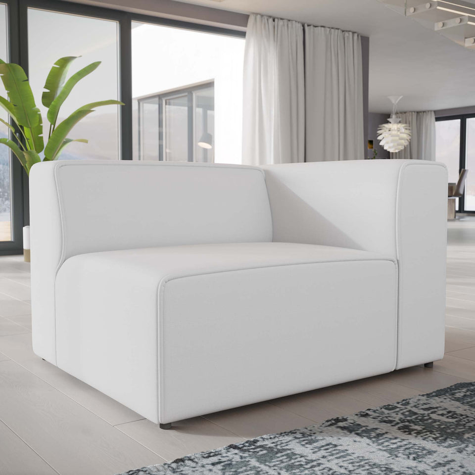 Mingle Fabric Right-Facing Sofa by Modway