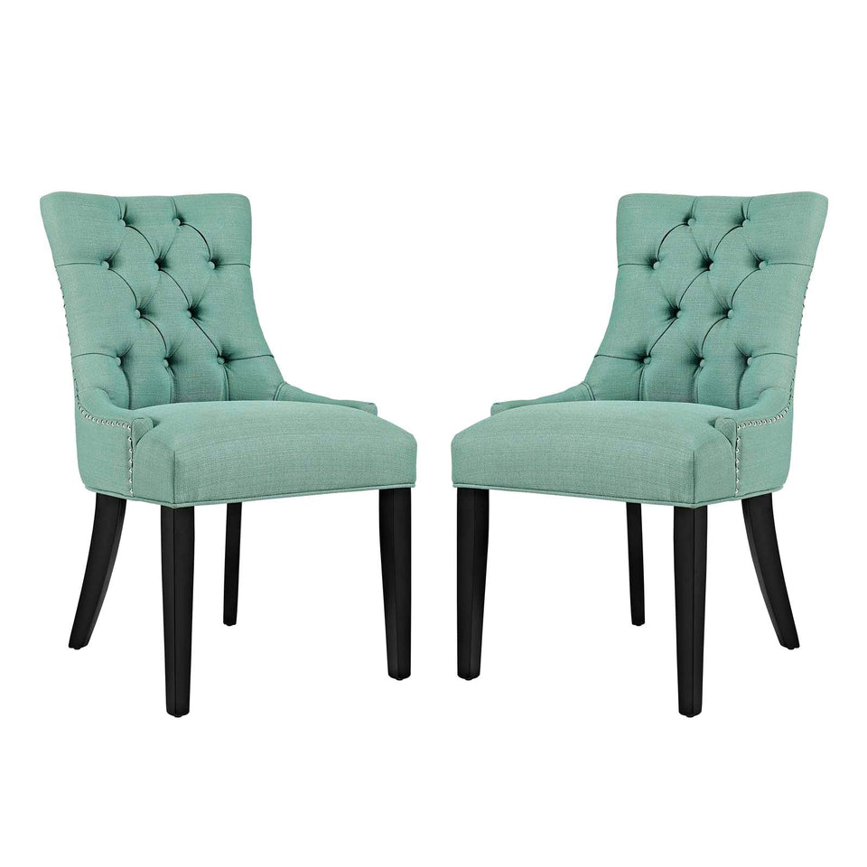 Regent Fabric Dining Side Chair Set of 2 by Modway