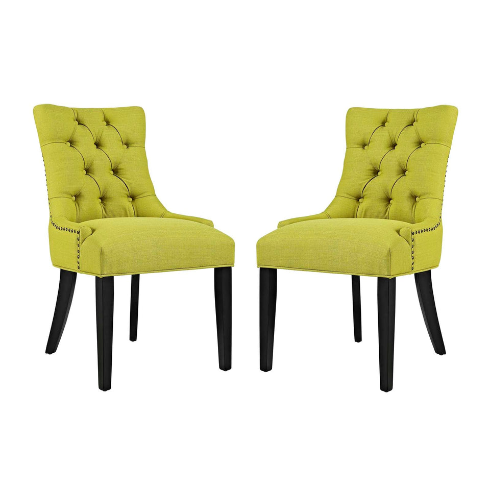 Regent Fabric Dining Side Chair Set of 2 by Modway