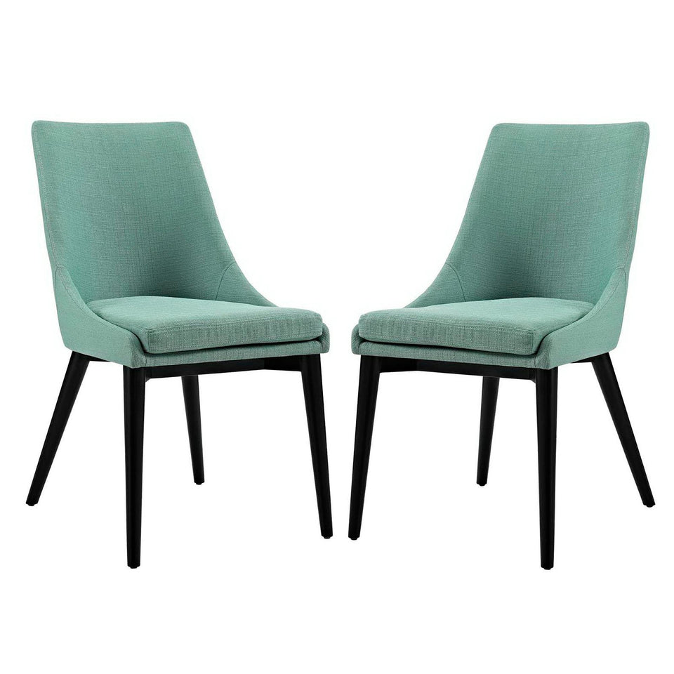 Viscount Fabric Dining Side Chair Set of 2 by Modway